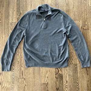 Brooks Brothers half zip sweater